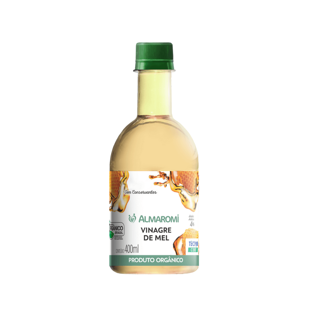 Vinagre Orgânico Mel Almaromi – 400ml - Casa Santa Luzia