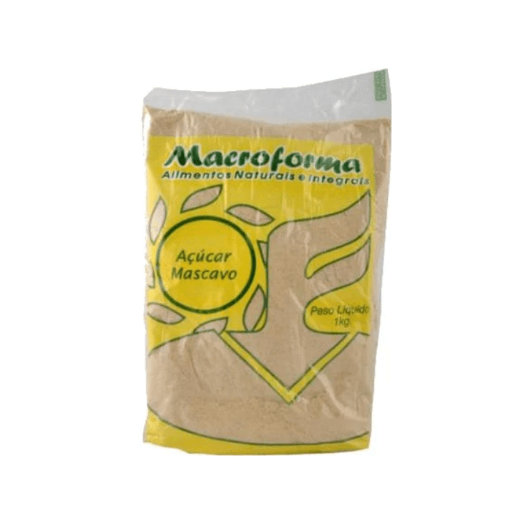 Açúcar Mascavo Macroforma – 1kg