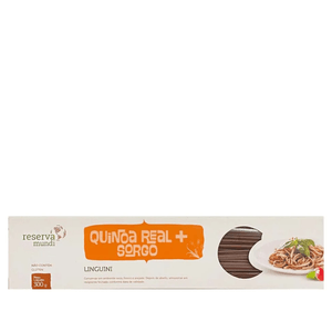 Macarrão Linguini  Quinoa Real Sorgo  Reserva Mundi – 300g