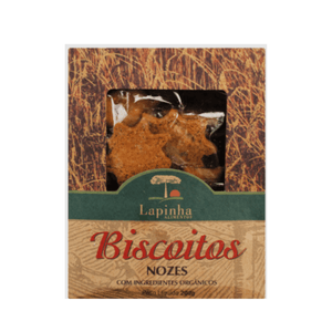 Biscoito Orgânico Nozes Lapinha – 200g