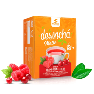 Chá Matte Framboesa e Cereja Desinchá – 15g