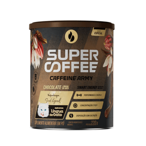 Super Coffee Língua de Gato Caffeine Army – 220g