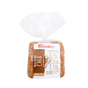 Pão de Chia Fit Proteína Low Carb Backstube Fit – 250g