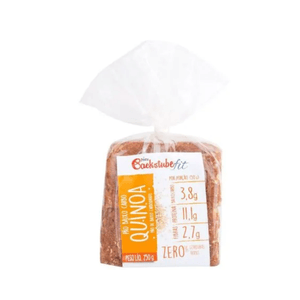 Pão de Quinoa Fit Proteína Low Carb Backstube – 250g