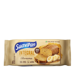 Bolo Integral Banana Suavipan – 250g