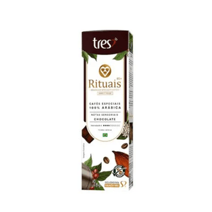 Café em Cápsulas Rituais Chocolate 3 Corações – 10x8g