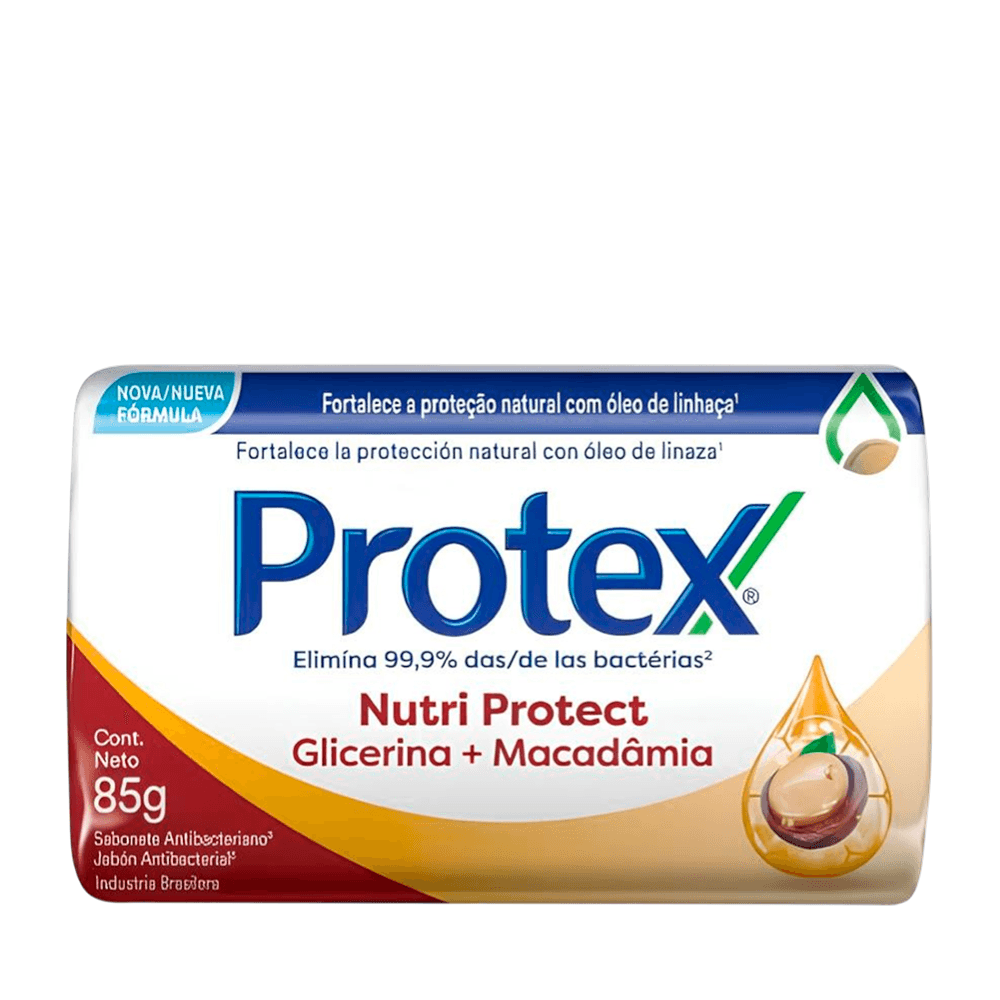 Sabonete Glicerina + Macadâmia Protex – 85g - Casa Santa Luzia
