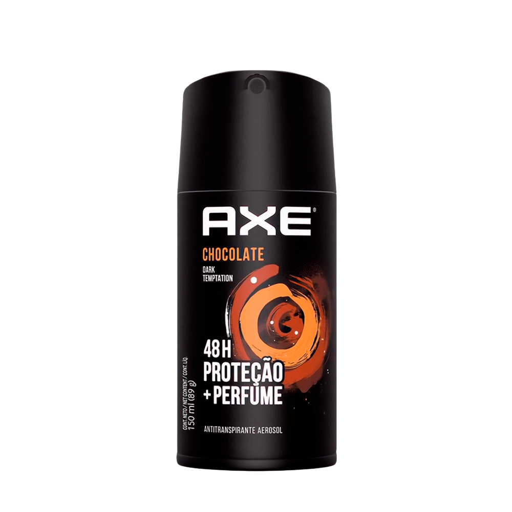 Desodorante Aerosol Chocolate Axe – 152ml - Casa Santa Luzia
