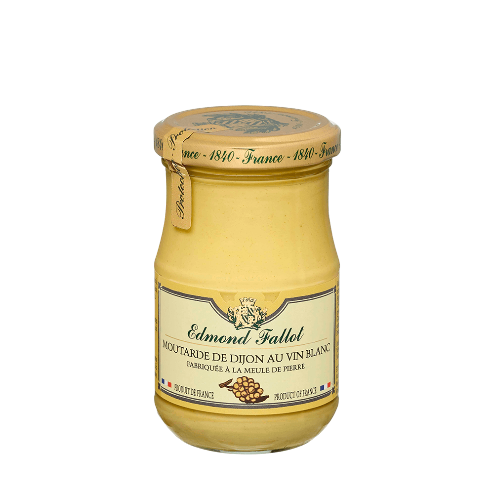 Mostarda Dijon ao Vinho Branco Edmond Fallot – 210g
