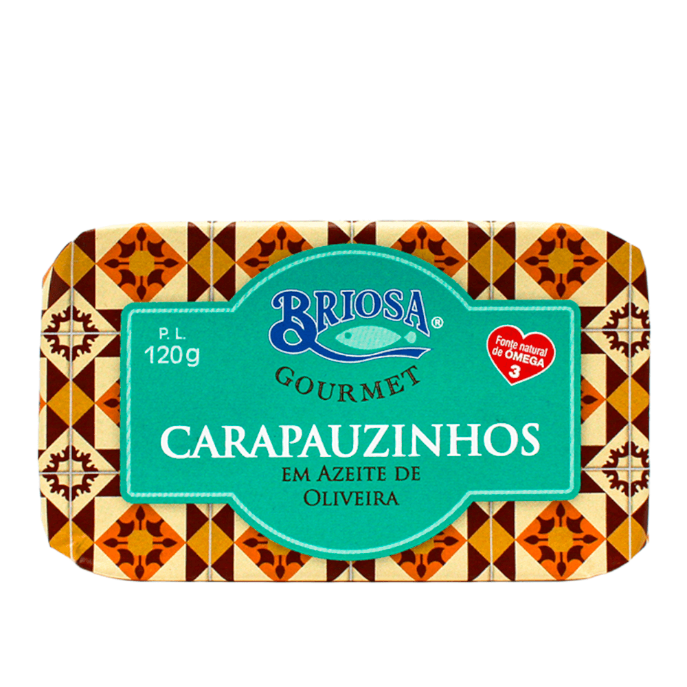 Carapauzinhos em Azeite de Oliva Briosa – 120g