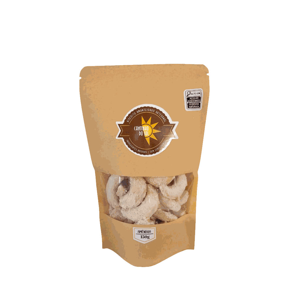 Biscoito Amanteigado Amêndoas Cantinho do Sol – 150g