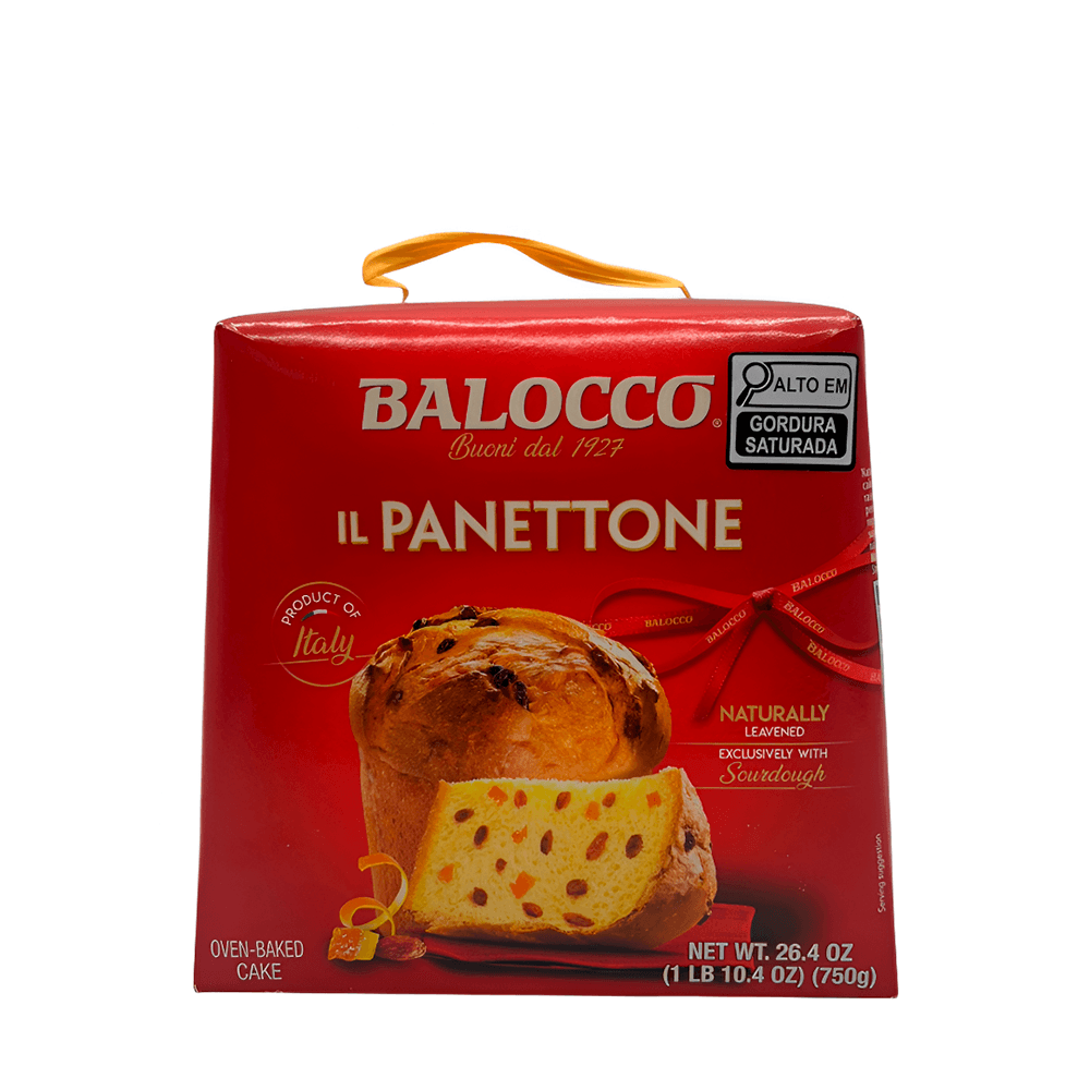 Panettone Clássico com Frutas Balocco – 750g
