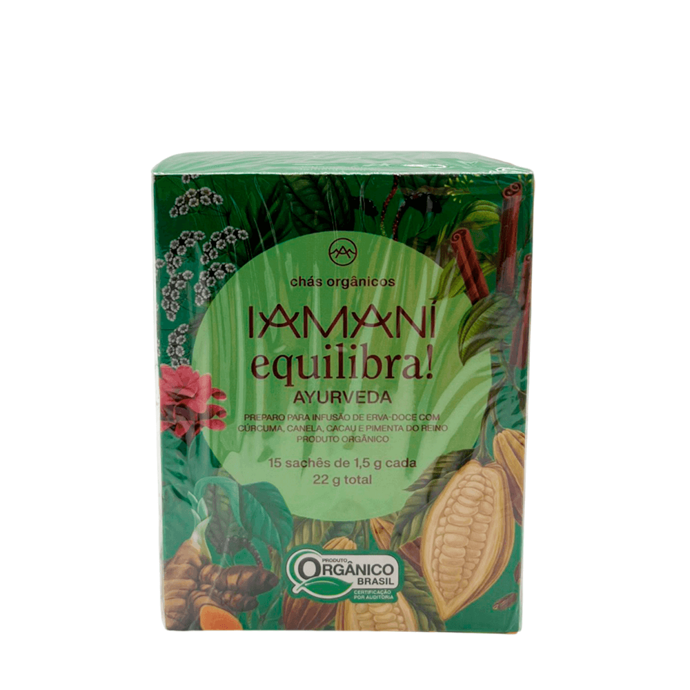Encontraproduto.com.br - Chá Iamaní Super Detox Ayurveda Orgânico 15 sachês