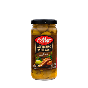 Azeitonas Verdes Recheadas La Violetera - 130g