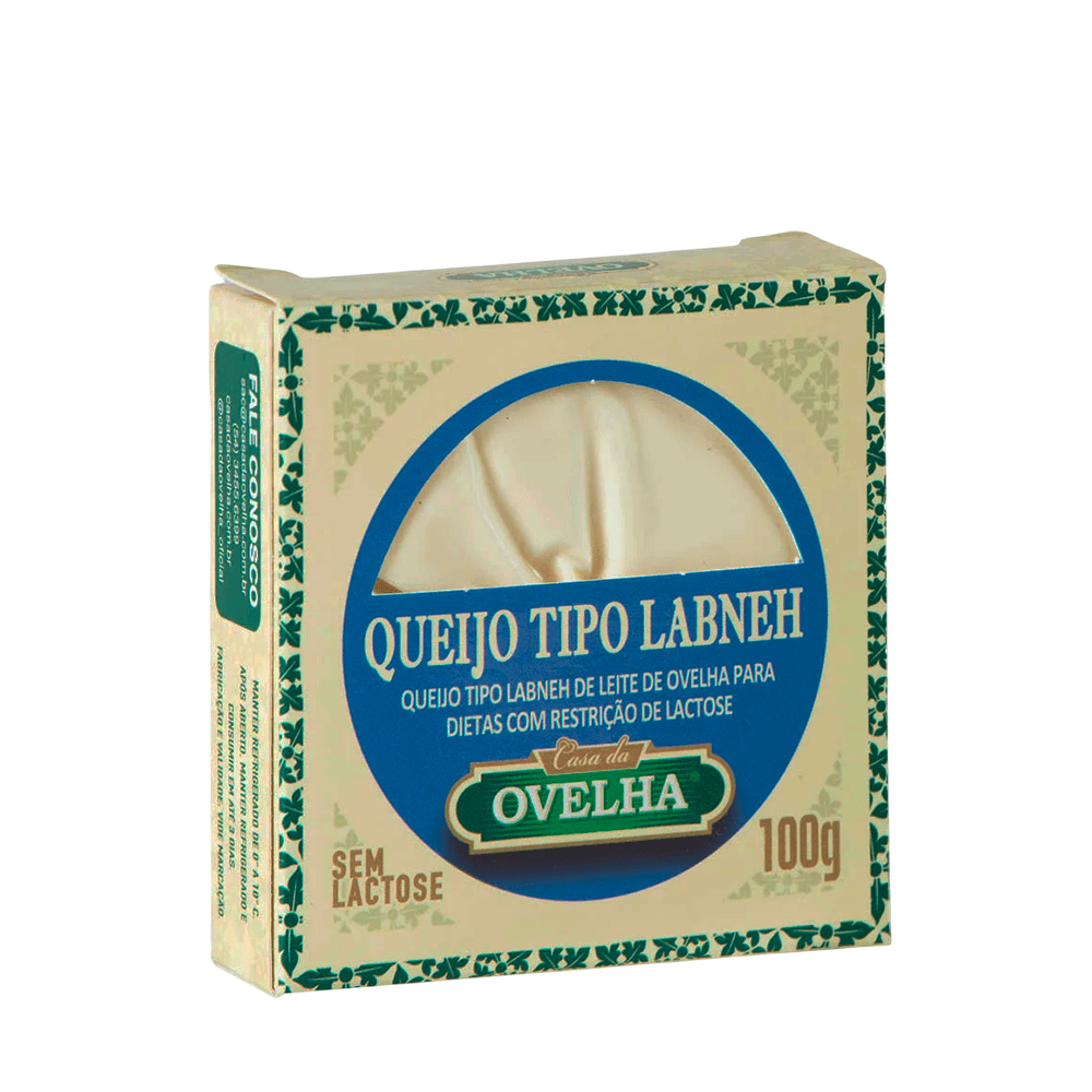 Queijo Labneh Natural Casa da Ovelha - 100g - Casa Santa Luzia
