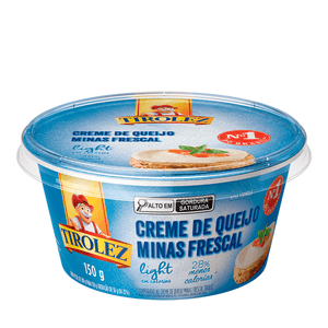Creme Queijo Minas Frescal Light Tirolez – 150g
