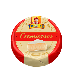 Queijo Brie Cremíssimo Tirolez - 220g