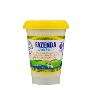 Requeijão Light Fazenda Bela Vista - 200g