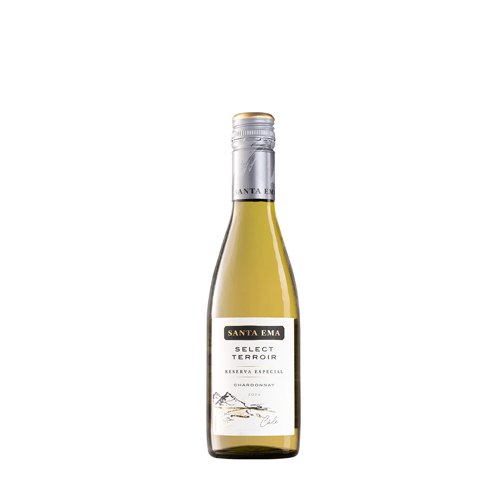 Vinho Santa Ema Branco Seco Chile Select Terroir Reserva Chardonnay 375ml
