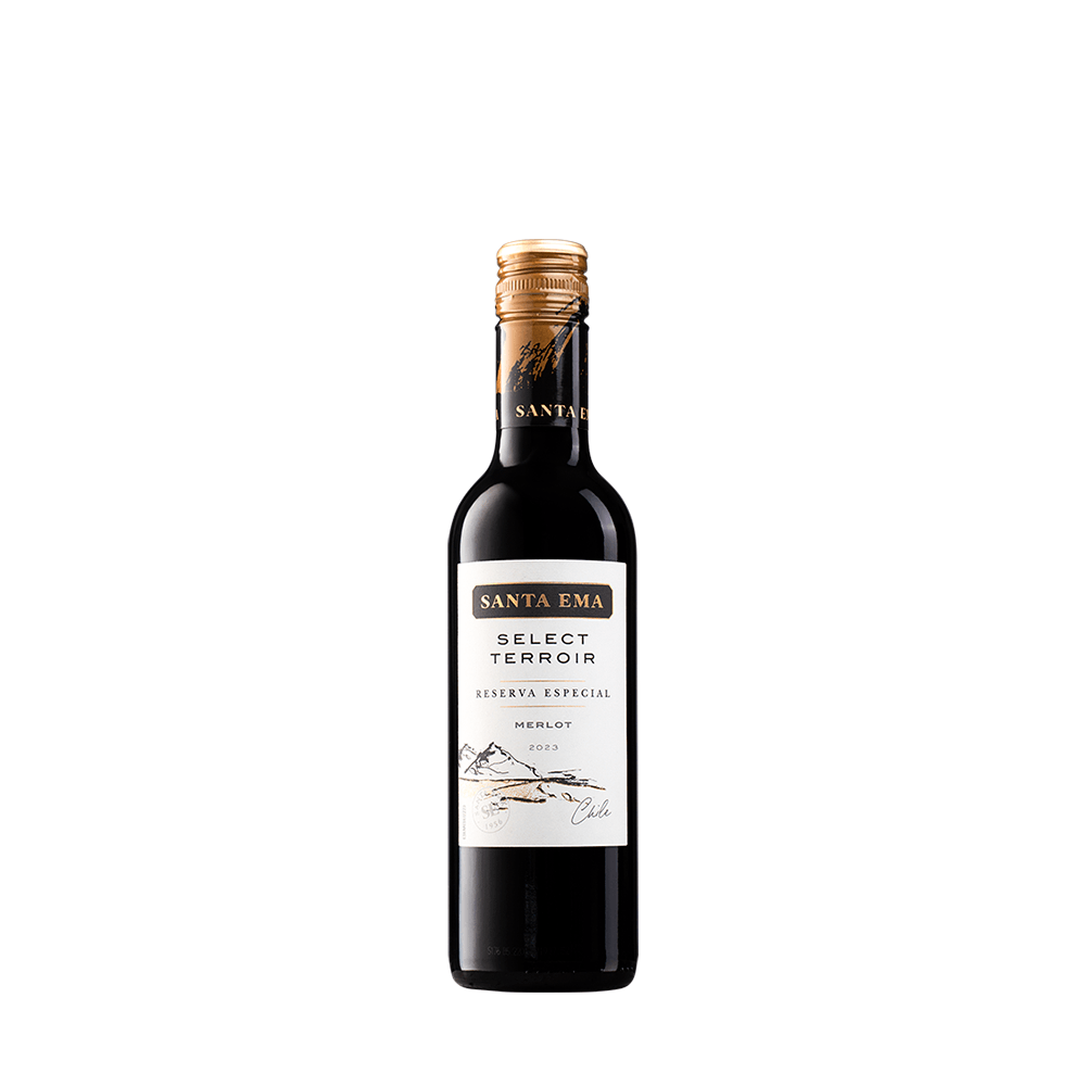 Vinho Santa Ema Tinto Seco Chile Select Terroir Reserva Merlot 375ml