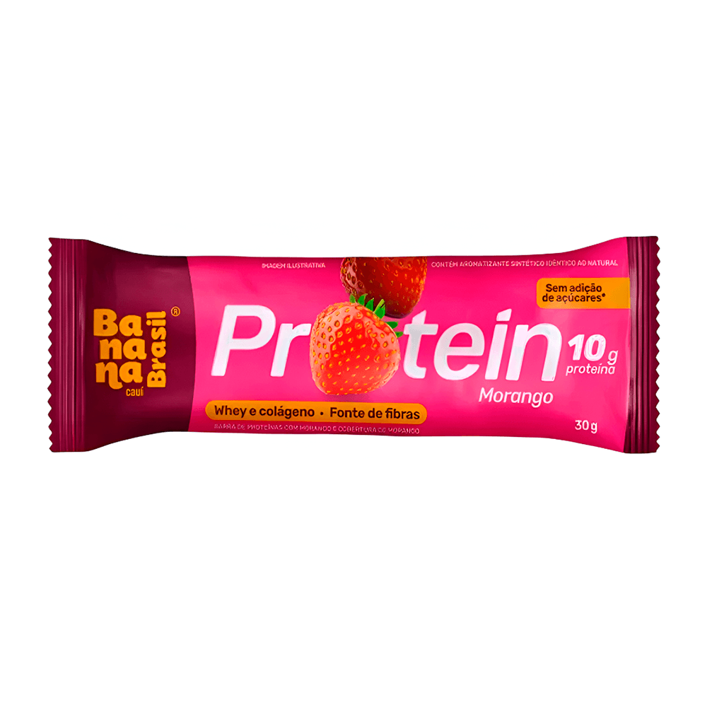 BARRA PROTEIN MORANGO 30G