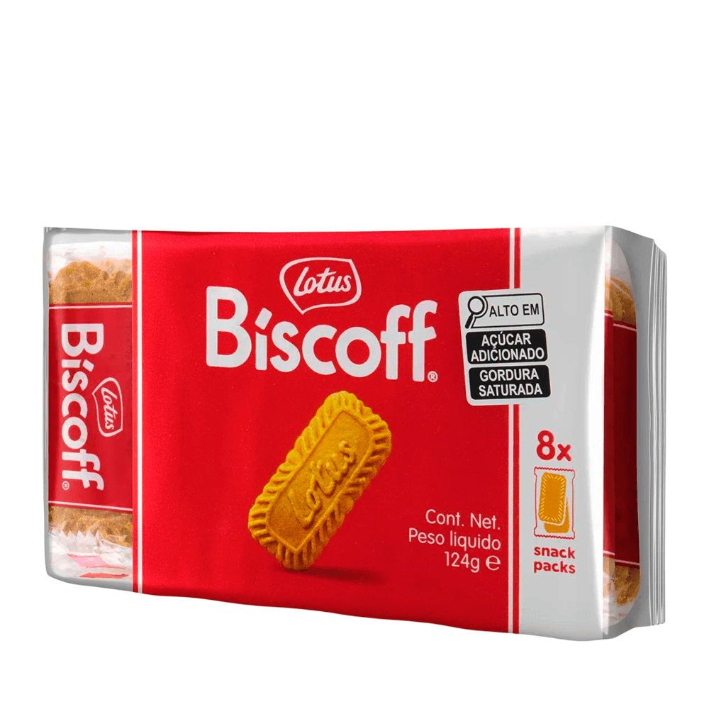 Biscoito Biscoff Lotus – 124g - Casa Santa Luzia