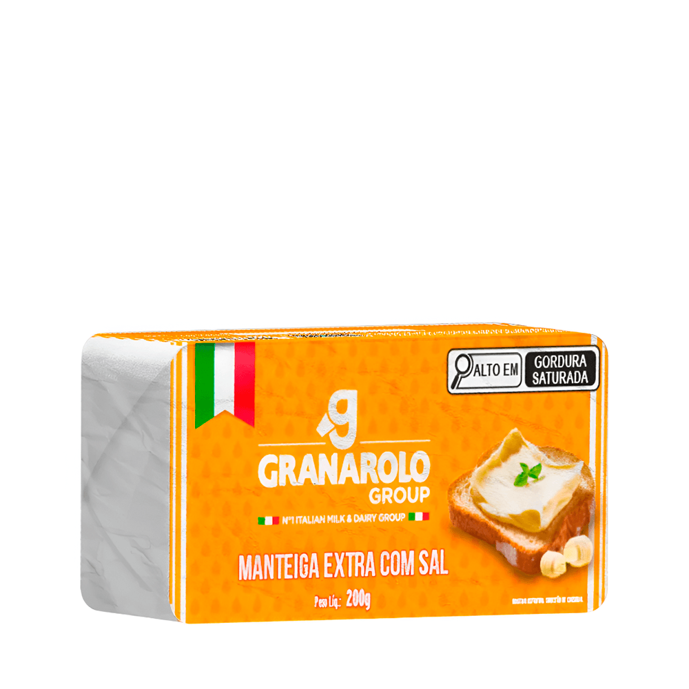 Manteiga com Sal Granarolo - 200g