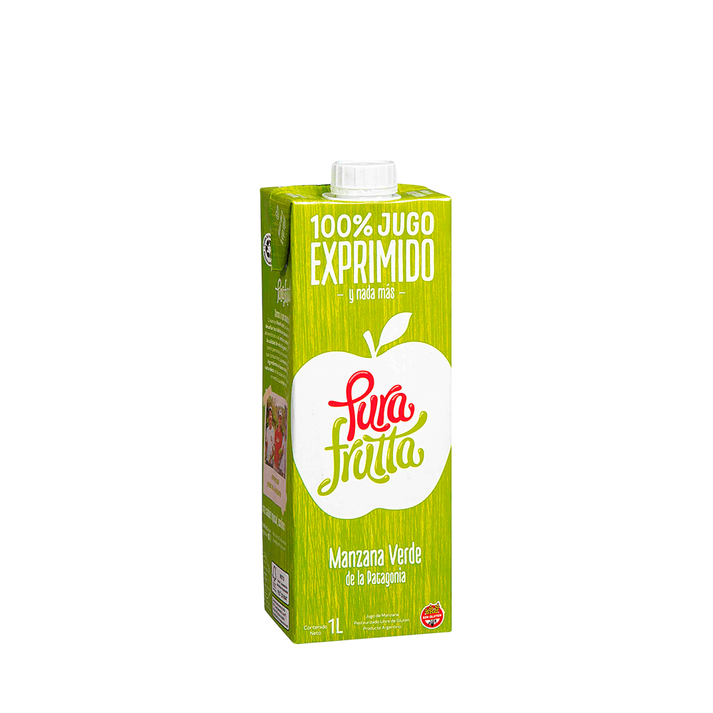 Suco Maçã Verde Natural Pura Frutta - 1L