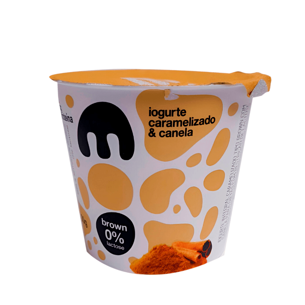 Iogurte Brown Caramelo e Canela Moo - 130g - Casa Santa Luzia