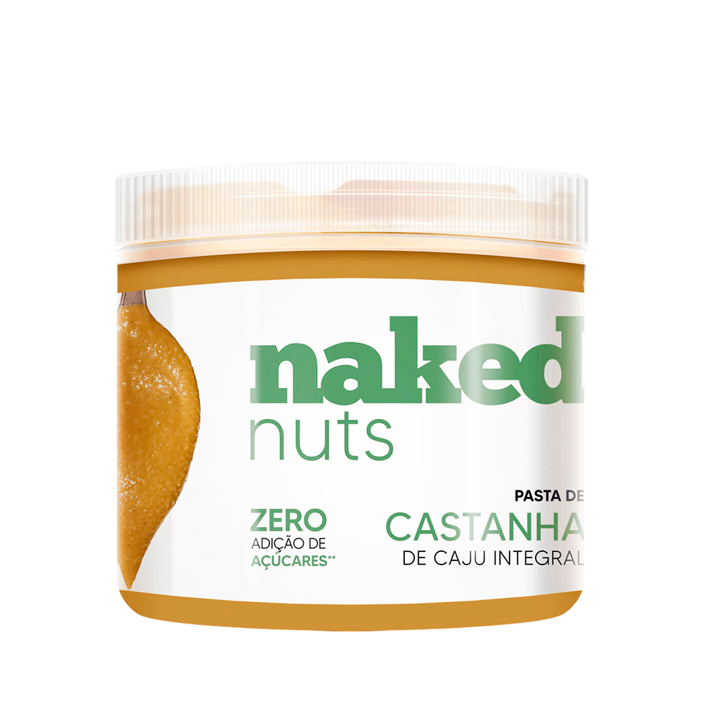 Pasta de Castanha de Caju Integral Naked Nuts – 300g