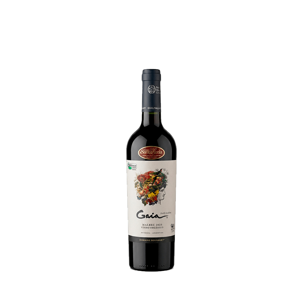 Vinho Domaine Bousquet Tinto Seco França Gaia Orgânico Malbec 750ml