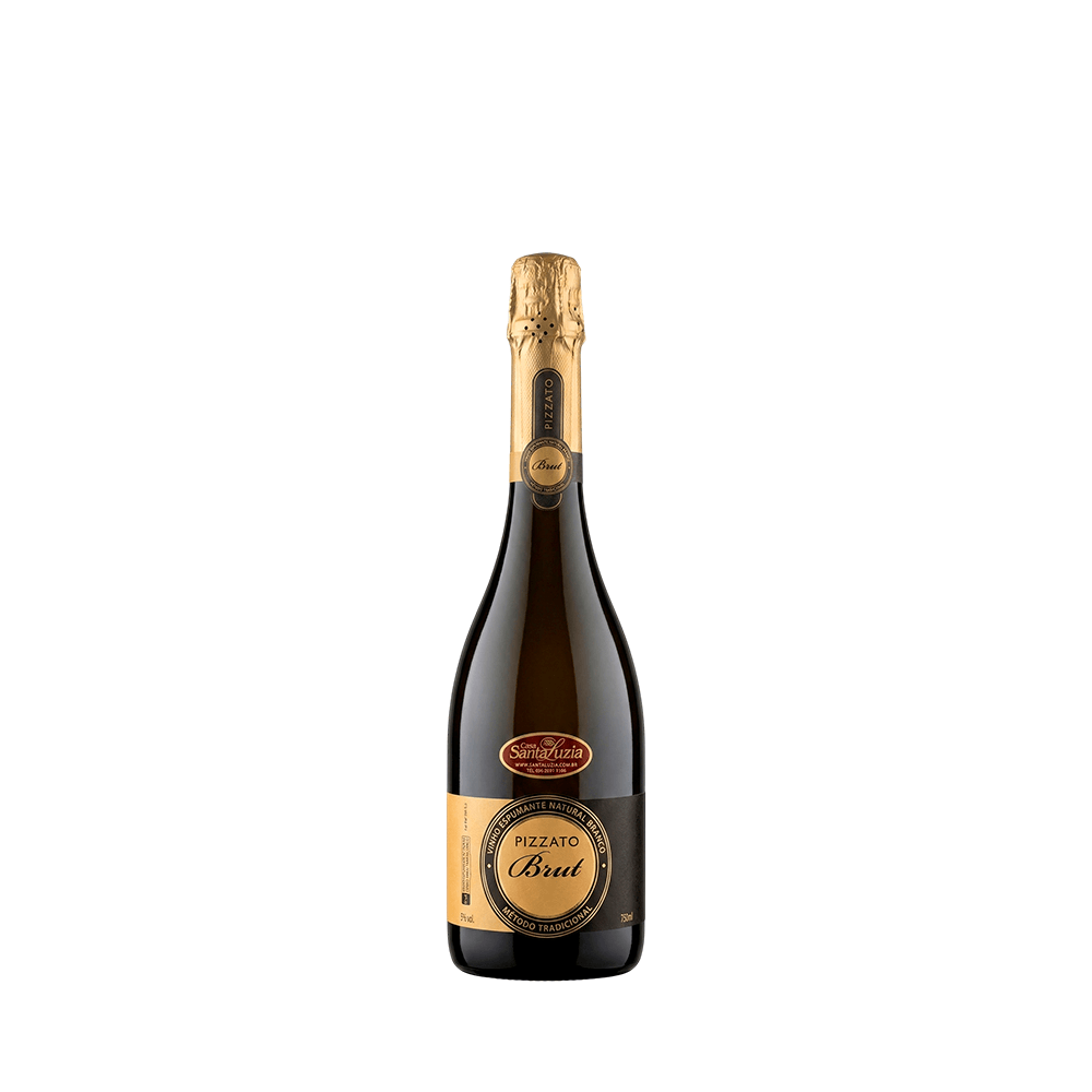 Espumante Pizzato Branco Brut Brasil Fausto Cabernet Sauvignon, Chardonnay, Merlot 750ml