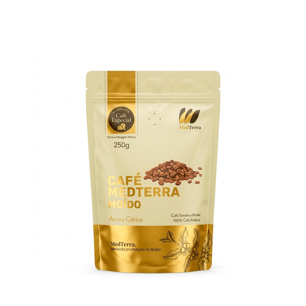Café Especial Moído Aroma Cítrico MedTerra – 250g