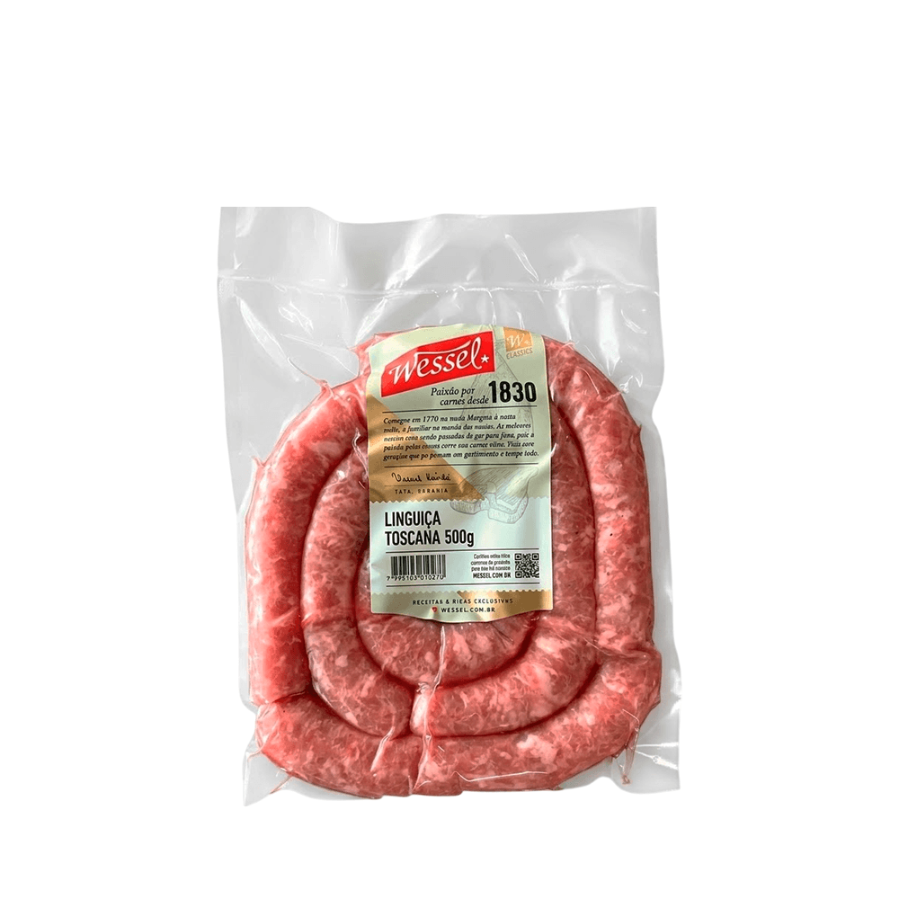 Linguiça Toscana Wessel – 500g