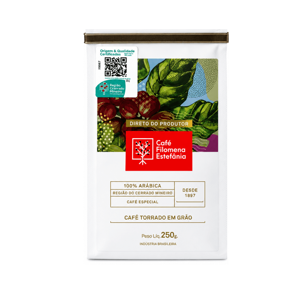 Café em Grãos Bourbon Amarelo Filomena Estefânia - 250g