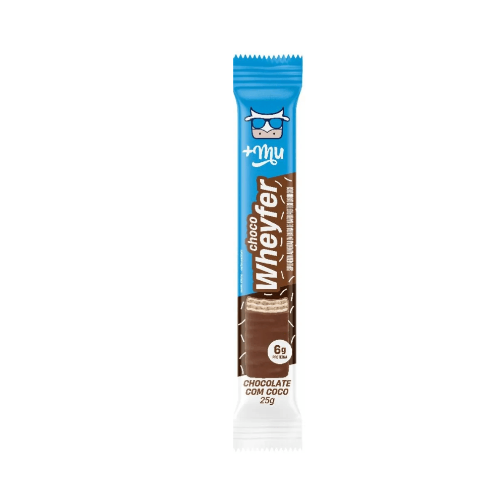 Wafer Chocolate com Coco +Mu - 25g
