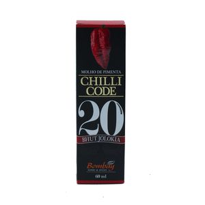 Molho de Pimenta Bhut Jolokia Bombay 60ml