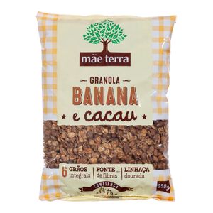 Granola Caseira de Banana com Cacau Mãe Terra 250g