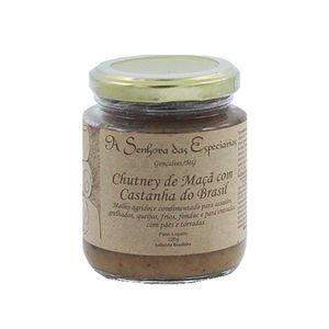 Chutney de Maça com Castanha Senhora das Especiarias 260g