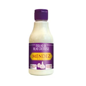 Molho de Alho Cremoso Mendez 215ml