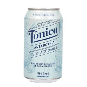 Água Tônica Lata Sem Açúcares Antarctica 350ml