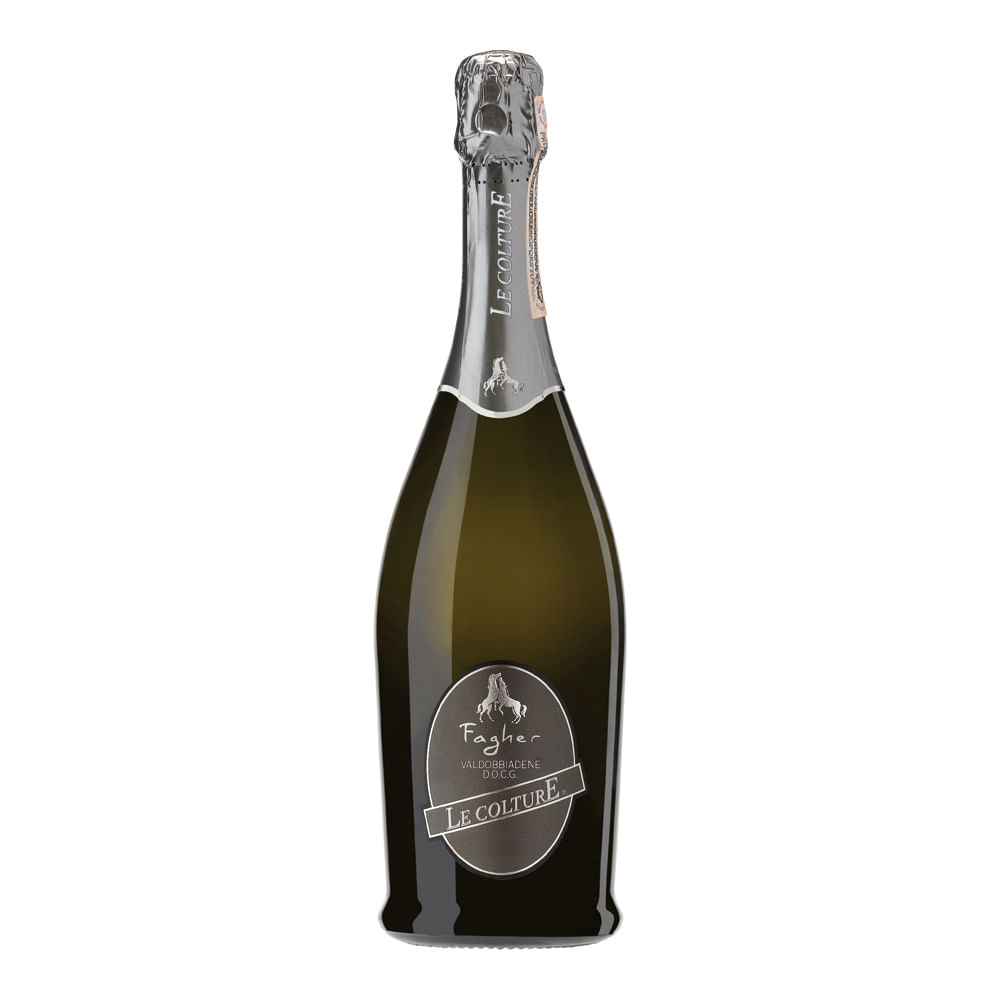 Espumante Le Colture Branco Brut Itália Fagher Chardonnay, Glera 750ml