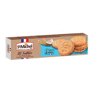 Biscoito Crocante de Coco St Michel 120g