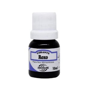 Corante Alimentício Roxo Líquido Arcolor 10ml