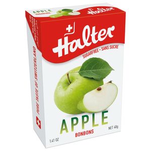 Bala Halter Sem Açúcar Maçã 40g