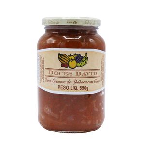 Doce de Abóbora com Coco Cremoso Doces David 650g