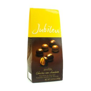 Avelãs Cobertas com Chocolate Jubileu 180g