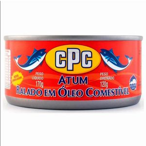 Atum Ralado em Óleo Comestível Cpc 120g