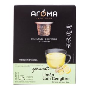 Chá Limão Com Gengibre Aroma Cápsulas 25g