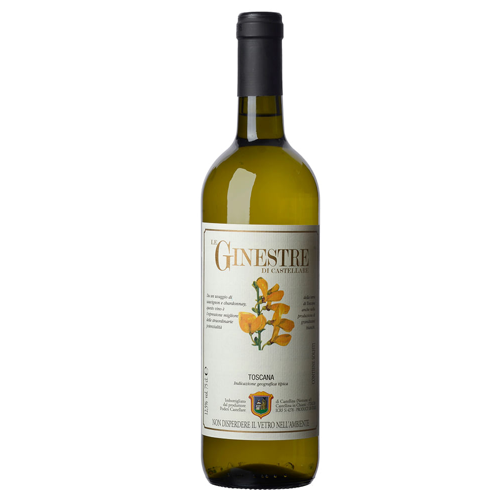 Vinho La Castellina Branco Seco Itália Le Ginestre Chardonnay, Sauvignon Blanc 750ml